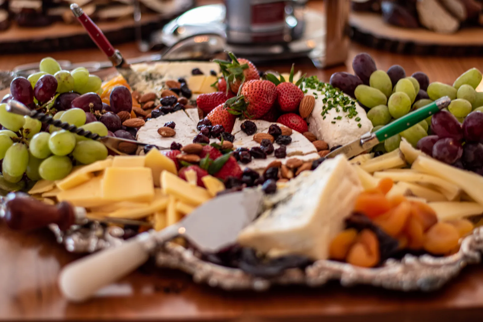 A scratch-made spread laid out at Brewing Tree