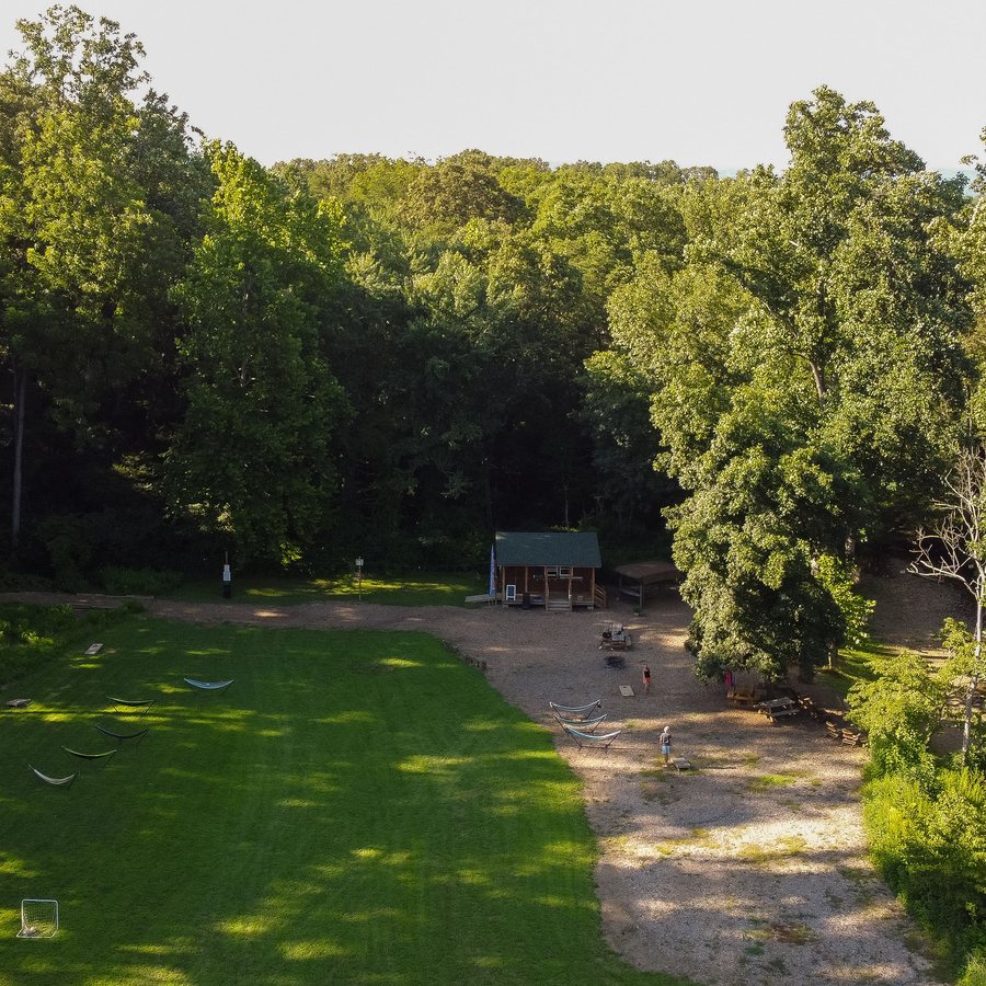 The open meadow and lawn at Brewing Tree
